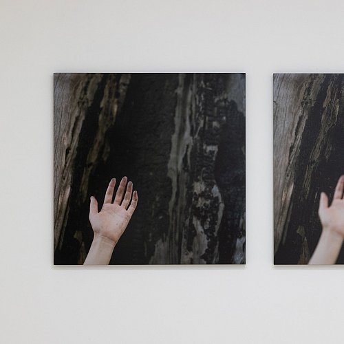 Exposition des photographies de Mana Kikuta 「La suie sur les mains disparaît quand on souffle dessus」