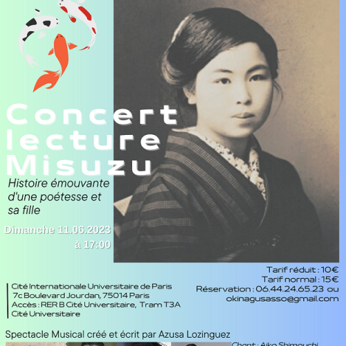 Concert-Lecture « MISUZU, histoire émouvante d'une poétesse et sa fille »