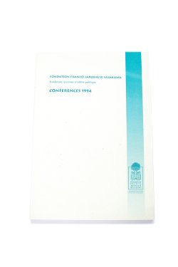 Conférences 1994 – couverture
