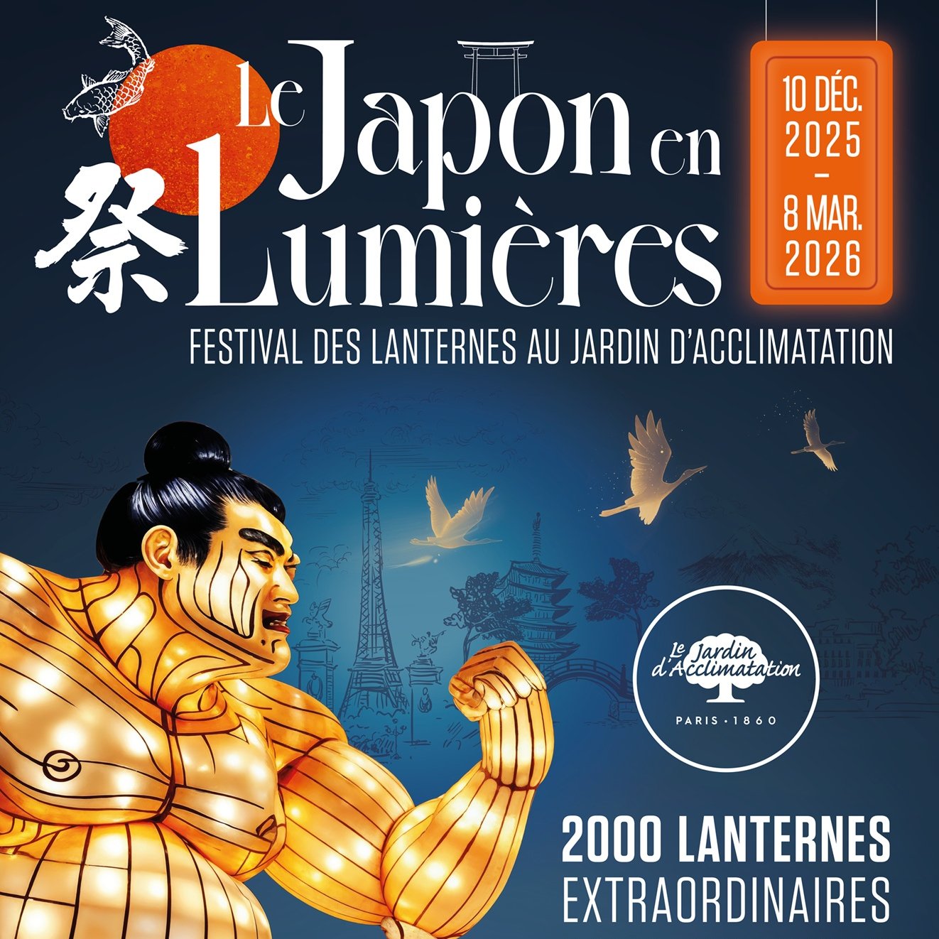Festival des lanternes « Le Japon en Lumières »