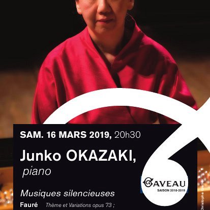 « Musiques silencieuses » par Junko Okazaki, piano